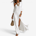 Elysia – Dame Asymmetrisk One-Shoulder Maxi Kjole