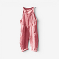 Kvinders Stribede Bib Overalls med Lommer