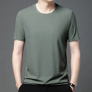 Harry - Slim Fit mesh T-shirt med rund hals