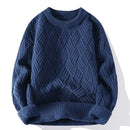 Emma – Oversized Sweater Med Rund Hals & Ribkanter