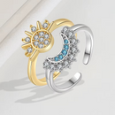 Jasmin - Justerbare parringe med sol og månesymbolik