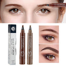 BrowCharm - Øjenbrynsblyant med 4-spids - 1+1 Gratis