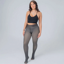 Marina - Varme vinterleggings i fleece Flatterende pasform