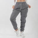Lisa - Trendy slim-fit damejogger med fleecefor Varm og