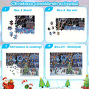 FestivaCraft - Festlig adventskalender-puslespil