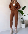 EasyChic- Jacquard loungewear sæt til kvinder