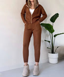 EasyChic- Jacquard loungewear sæt til kvinder