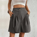 Cleo - Stilfulde shorts med justerbar talje - 1+1 Gratis