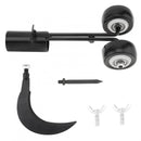 GardenMaster - Letvægts ukrudtsværktøj med dobbeltkrog og aftagelig stang for nem brug