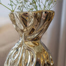 FloraGild - Moderne dekorationsvase med blank finish