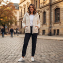 Streetwear - Frakke med hætte og lomme