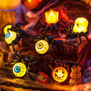 Halloween Spider Candle Holders with Creepy Designs