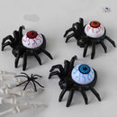 Halloween Spider Candle Holders with Creepy Designs