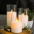 CandleyGlow - Realistiske LED stearinlys