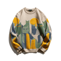 Liam sweatshirt med katteprint