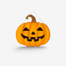 Skræmmende Halloween Dørskilt
