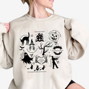 Bella - Halloween T-shirt med Spooky Design