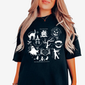 Bella - Halloween T-shirt med Spooky Design