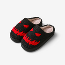 Halloween Slippers med Skeletdesign og Blød For