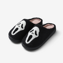 Halloween Slippers med Skeletdesign og Blød For