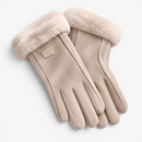 Warmdex - Vinterhandsker med syntetisk shearlingfor og touchscreen-kompatible fingerspidser