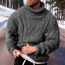 Rafael - Rullekravesweater i blødt strik med løs pasform