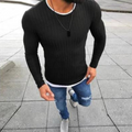 Gregor - Dame strikket sweatshirt med rund hals