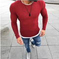 Gregor - Dame strikket sweatshirt med rund hals