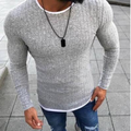 Gregor - Dame strikket sweatshirt med rund hals