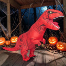 Oppusteligt T-Rex Dinokostume