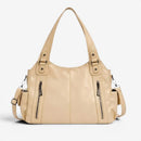 Dame skuldertaske med aftagelig crossbody-rem