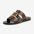 Dame Sandaler med Åben Tå og Spænde