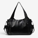 Dame skuldertaske med aftagelig crossbody-rem