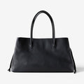 Dame Shoulder Bag med Lynlåslommer og Håndtag
