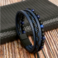 Læderarmbåndsæt med stilfuldt, luksuriøst design