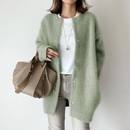 Elara cardigan med knaplukning