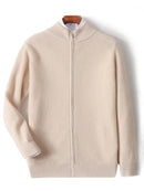 Ethan cardigan i merinould og kashmir
