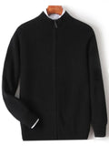 Ethan cardigan i merinould og kashmir