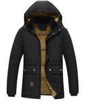 Luksuriøs parka med teddyfor