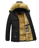 Luksuriøs parka med teddyfor