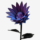 SkullBloom - Solsikke Skulptur med 3D Printet Design