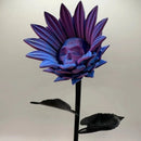 SkullBloom - Solsikke Skulptur med 3D Printet Design