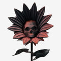 SkullBloom - Solsikke Skulptur med 3D Printet Design