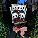 CozyBloom - Jack Skellington Plush Bouquet med Dekorative Rosen
