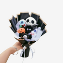 CozyBloom - Jack Skellington Plush Bouquet med Dekorative Rosen