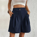 Cleo - Stilfulde shorts med justerbar talje - 1+1 Gratis
