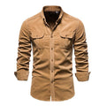 Jack - Klassisk skjorte med brystlommer og button-down krave