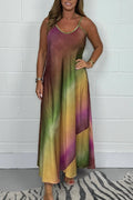 Olivia - Luxe maxi slip kjole med elegant, slankt fald