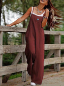 Diana - Dame Løs Jumpsuit Diana med justerbare stropper