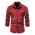 Jack - Klassisk skjorte med brystlommer og button-down krave